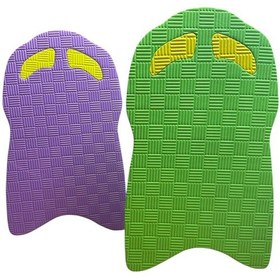 Resim Yüzme Tahtası Klasik Çift Renk Mor-yeşil 