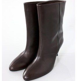 Resim Kahverengi Topuklu Klasik Bot 25163 Kahverengi 