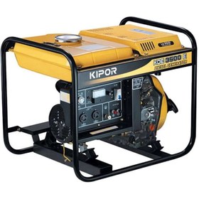 Resim Diktaş Hırdavat KİPOR KDE3500E 3.2 kVA İPLİ DİZEL JENERATÖR 