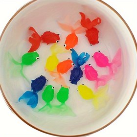Resim 6 adet Renkli Plastik Akvaryum Dekoru - Dayanıklı, Rastgele Renk Tasarımı, Akvaryumlarda ve Ev Dekorasyonunda Kullanılabilir, Pil Gerektirmez, Tüm Irklar İçin Uygun, Akvaryum Aksesuarları | Eğlenceli Tasarım | Dayanıklı Plastik 