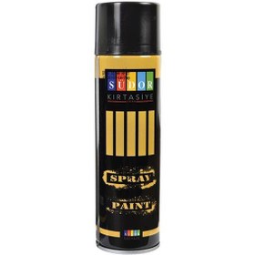 Resim Südor Sprey Boya 200 ML Siyah SPR100-10 