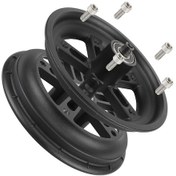 Resim Wezone M365 Elektrikli Scooter İçin 8,5 İnç Alüminyum Arka Jant Ve Rulman Seti 