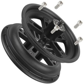 Resim Wezone M365 Elektrikli Scooter İçin 8,5 İnç Alüminyum Arka Jant Ve Rulman Seti 