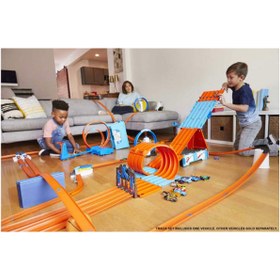 Resim HOT WHEELS Mega Yarış Pisti 4’lü Pist 