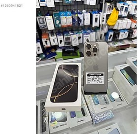 Resim Apple iPhone 16 Pro İkinci El TR | 256 GB | Natürel Titanyum 