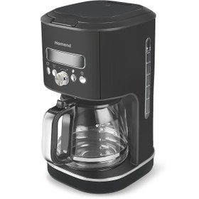 Resim HOMEND Vintage Coffeebreak 5027H Filtre Kahve Makinesi Siyah 