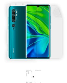 Resim Wrapsol Xiaomi Mi Note 10 Pro Full Body Ekran Koruyucu Ön Arka Yan Darbe Emici Poliüretan Film 