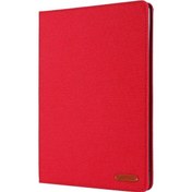 Resim iPad Uyumlu 10.2 Kumaş Tarzı Tpu Düz Koruyucu Kabuk 