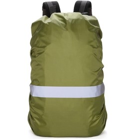 Resim Ebitda Yansıtıcı Şeritli Su Geçirmez Sırt Çanta Kapağı - Kadınlar Ve Erkekler İçin Bisiklet, Kamp, Dağ Yürüyüşü Ve Dağcılık İçin Çok Renkli 