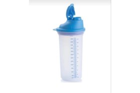 Resim Feyza Design 600 ml Şeffaf Karıştırıcı Shaker, Pratik ve Dayanıklı Tasarım 