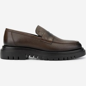 Resim Valmenti Erkek Hakiki Deri Kahverengi Loafer Ayakkabı 722 5233 Erk Ayk Sk24-25 Kahve Fltr Kahverengi 
