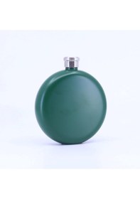 Resim Paslanmaz Çelik Cep Matarası - Yeşil 5oz 148 Ml Yeşil 