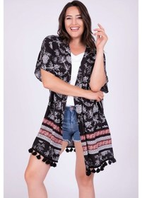 Resim Myline Püskül Detaylı Kimono 538652266 