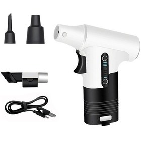 Resim Suntek Ev Temiz Araba Açık Için Elektrikli Hava Duster Gri 