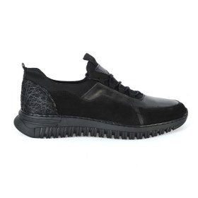 Resim M.P MP 222-4815 Siyah %100 Deri Erkek Casual Ayakkabı 