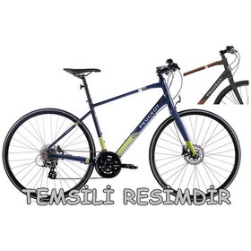 Resim Peugeot T09 Sport Şehir Bisikleti - Gri/Turuncu | 49.5 Cm 