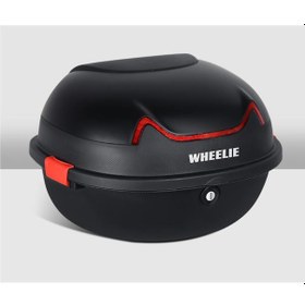 Resim 28 Litre Hacimli Wheelie Motorsiklet Arka Çantası. 