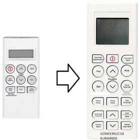 Resim Altus Uyumlu Klima Kumanda- Eşdeğer 