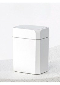 Resim Otomatik Sensörlü Çöp Kovası Beyaz 18 Lt 4147-02 Beyaz 
