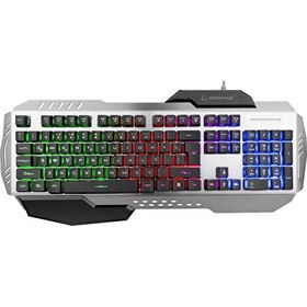 Resim EVEREST RAMPAGE KB-R79 AYDINLATMALI USB GAMING Q MULTİMEDYA KLAVY 