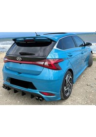 Resim Hyundai İ20 Arka Ek Plastik Siyah Difüzör 2019+ Arka-bodykit-ek-karlık 