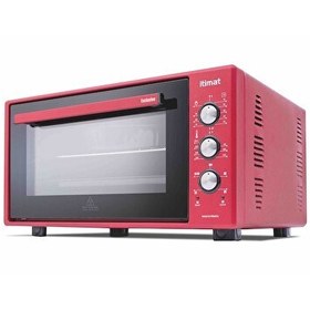 Resim İtimat 8030 50 L Çift Camlı Turbolu Fanlı Mini Fırın 
