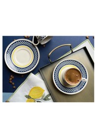 Resim Porser Blue Zest Limon Pure Kahve Takımı 12 Parça 