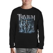 Resim Trivium - Vengeance Falls Siyah Çocuk Sweatshirt 