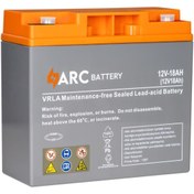 Resim Arc 12 Volt 18 Amper Ups Akü Üretim 2024 