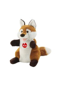 Resim Mey İthalat El Kuklası Peluş Tilki 25 Cm Kahverengi 