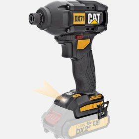 Resim Cat DX71B 18VOLT 215NM Kömürsüz Profesyonel Şarjlı Darbeli Tornavida (Akü Dahil Değildir) 