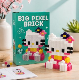 Resim ydn Hello City Tasarımlı Büyük Parçalı Blok Oyuncak Seti Big Pixel Brick Set 