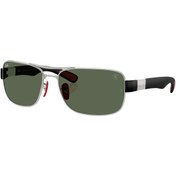 Resim Ray-ban Rb3763m F03171 64 Ferrari Unisex Güneş Gözlüğü Gri 