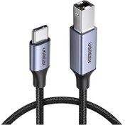 Resim Ugreen USB C USB B 2.0 Yazıcı Kablosu 480 Mbps 1.5 Metre 