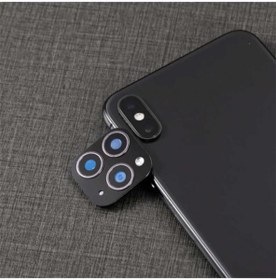 Resim Apple Iphone Xs Max 6.5 Zore Cp-01 Iphone 11 Pro Max Kamera Lens Dönüştürücü Siyah 