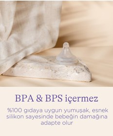 Resim Lansınoh Cam Biberon 160 ml - Standart / Standart 