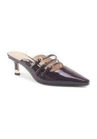 Resim Nine West Barbara2 5pr Bordo Kadın Topuklu Terlik 000000000102011986 Bordo 