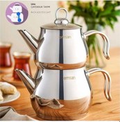 Resim Emsan Lina Çaydanlık Takımı-Inox 