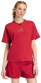 Resim adidas Z.N.E. Kadın Bordo Antrenman T-Shirt 