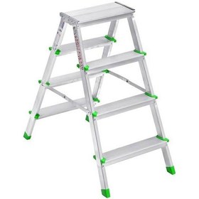 Resim Saraylı 4+4 Çift Taraflı Alüminyum Merdiven 1804 