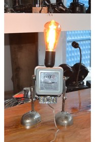 Resim burefe "elektrik Sayacı" Robot Lamba Kopyası 