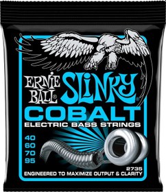 Resim Ernie Ball 2735 Cobalt Extra Slinky Takım Tel Bas Gitar Teli 040- 