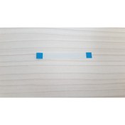 Resim FFC 10 Pin 5cm Düz 0.5mm Adımlı Esnek Flex Kablo Awm 20624 80c 60v Şerit Fleks Film 