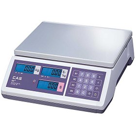 Resim CAS ER-JR 30 KG RS232 Boyunsuz Online Terazi - Plastik Çukur Kefe 