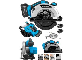 Resim M 21 V Platinum Akülü Çelik Şanzuman Şarjlı Ahşap Sunta Ağaç Kesme Makinası Daire Testere 