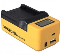 Resim Patona NP-970 Sony Tekli Synchron USB Charger LCD Ekranlı 
