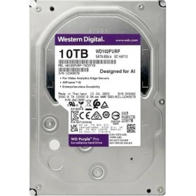 Resim Wd 10TB Purple Pro WD102PURP 512MB 7200RPM Sata-3 Güvenlik Diski 