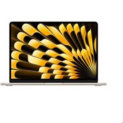 Resim MacBook Air 13 inç M3 Çip 8 CPU 8 GPU 8GB Bellek 256GB SSD macOS Taşınabilir Bilgisayar MRXT3TU/A - Yıldız Işığı 