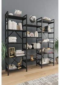 Resim Oertha Kitaplık - Siyah 