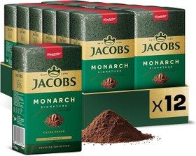 Resim Jacobs Monarch 250 Gram Filtre Kahve x 12 Paket 